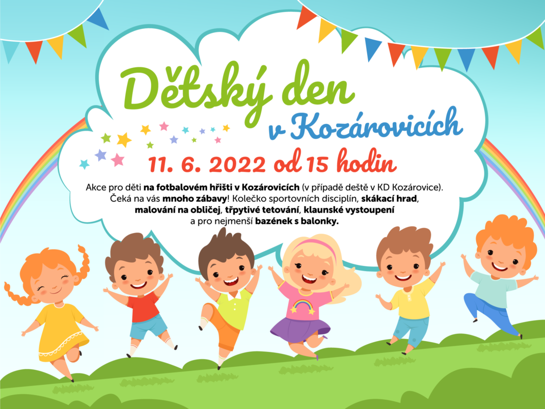 Dětský den v Kozárovicích – 11. 6. 2022