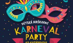 Dětská maškarní karneval party – 2. 3. 2024